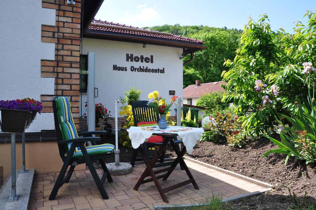Hotel Haus Orchideental Jena Exterior foto