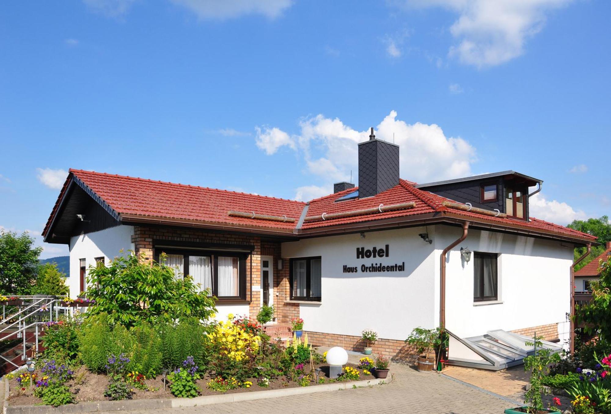 Hotel Haus Orchideental Jena Exterior foto
